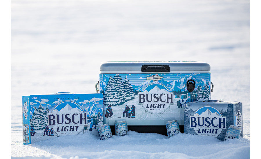 Busch Light launches Ice Fishing cans Beer Briefly